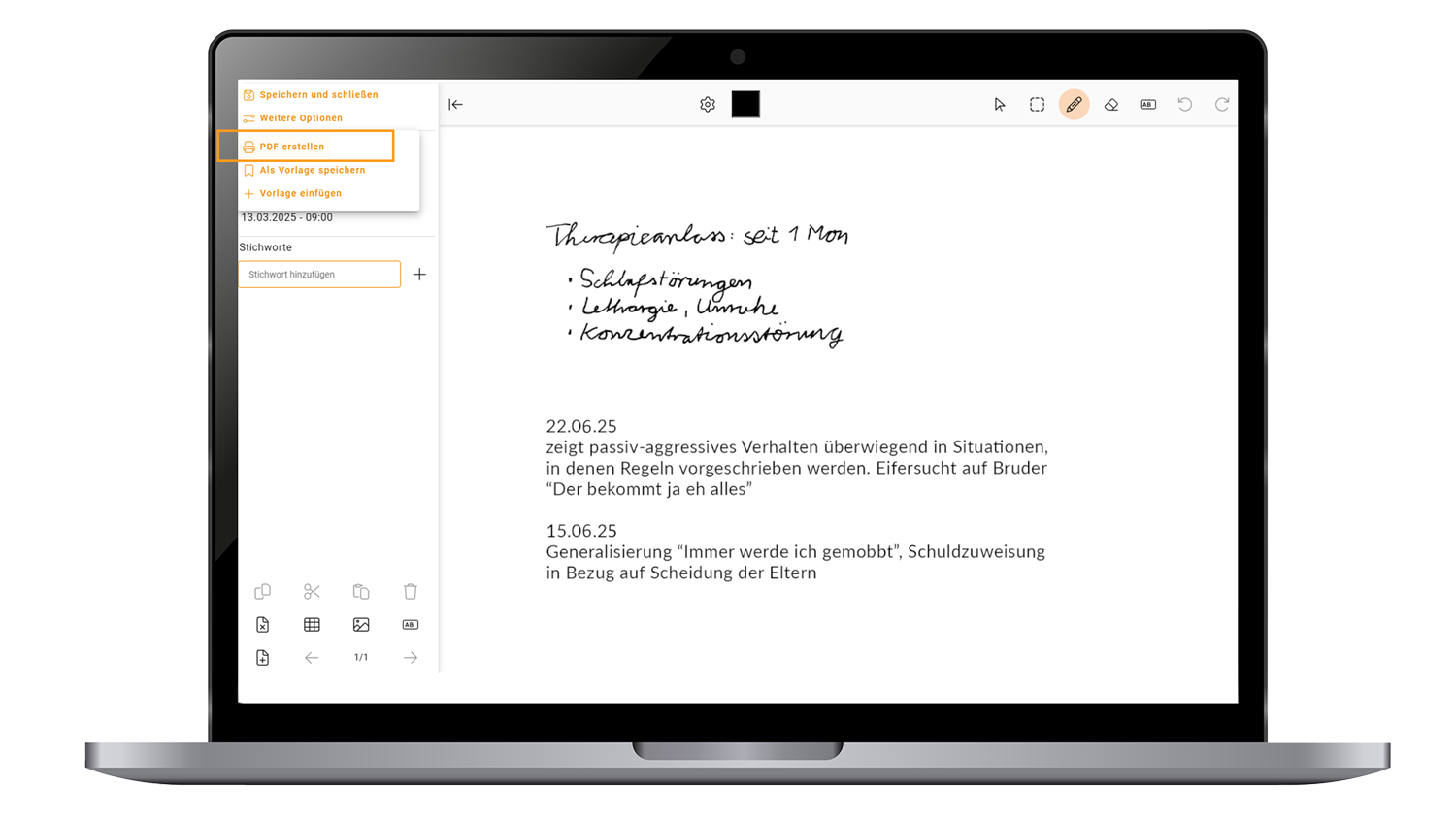Mockups_Anleitung_Psynote_Screen1